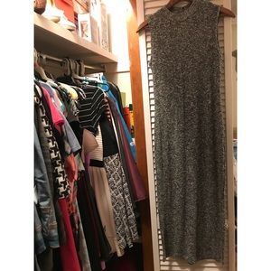 long grey dress